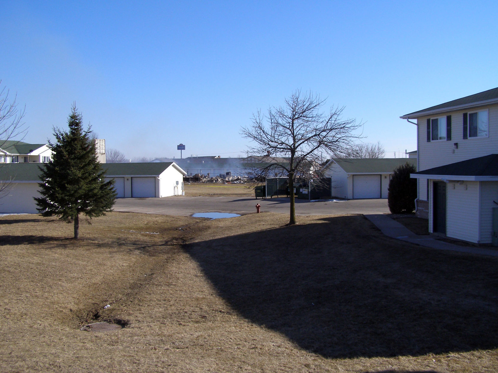 Investigation photos from 109 Knaup Drive explosion